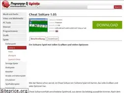 Sites similar to cheat-solitare.programmeundspiele.com
