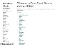 Sites similar to cheat.readthedocs.io