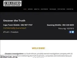 Sites similar to cheaters.co.za