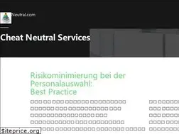 Sites similar to cheatneutral.com