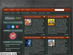 Sites similar to cheats-365.com