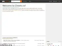 Sites similar to cheats.co