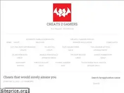 Sites similar to cheats2gamers.wordpress.com
