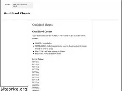 Sites similar to cheatsforgunblood.com