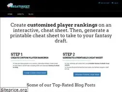 Sites similar to cheatsheetwarroom.com