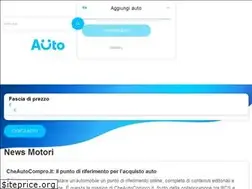 Sites similar to cheautocompro.it