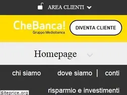 Sites similar to chebanca.it