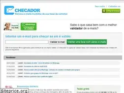 Sites similar to checador.com.br