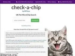 Sites similar to check-a-chip.co.uk