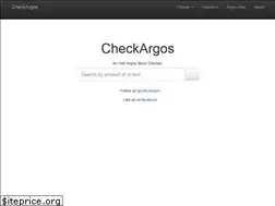 Sites similar to checkargos.com