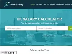 Sites similar to checkasalary.co.uk
