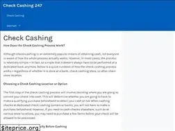 Sites similar to checkcashing247.com