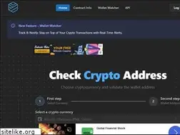 Sites similar to checkcryptoaddress.com