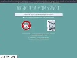 Sites similar to checkdeinpasswort.de