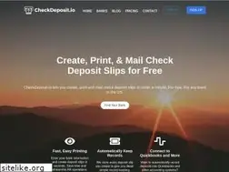 Sites similar to checkdeposit.io