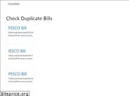 Sites similar to checkebill.com