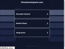 Sites similar to checkerautoparts.com
