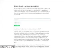 Sites similar to checkgmailavailability.com
