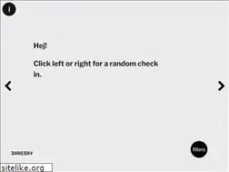 Sites similar to checkin.daresay.io