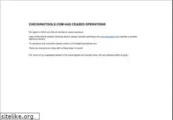 Sites similar to checkingtools.com