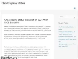 Sites similar to checkiqamastatus.com
