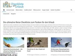 Sites similar to checkliste-urlaub.net