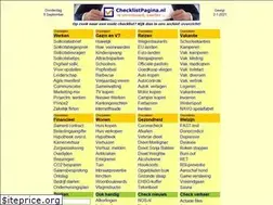 Sites similar to checklistpagina.nl