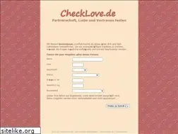 Sites similar to checklove.de