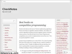 Sites similar to checknotes.wordpress.com