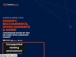Sites similar to checkoutchamp.com