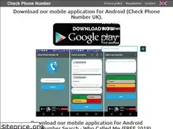 Sites similar to checkphonenumber.co.uk