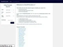 Sites similar to checkpincodes.in