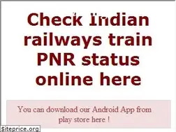 Sites similar to checkpnr.in