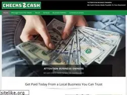 Sites similar to checks-2-cash.com