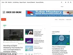 Sites similar to checkseoonline.com