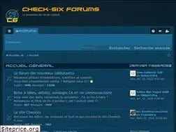 Sites similar to checksix-forums.com