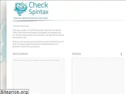 Sites similar to checkspintax.com