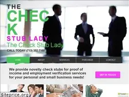 Sites similar to checkstublady.com