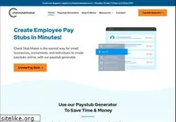 Sites similar to checkstubmaker.com