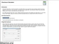 Sites similar to checksumcalculator.com