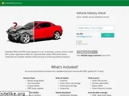 Sites similar to checkvin.com.au