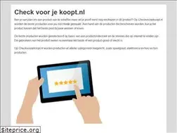 Sites similar to checkvoorjekoopt.nl