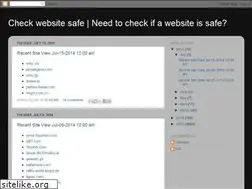 Sites similar to checkwebsitesafenet.blogspot.com