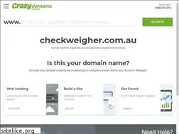 Sites similar to checkweigher.com.au