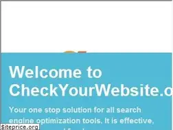 Sites similar to checkyourwebsite.org