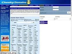 Sites similar to cheekydomains.com