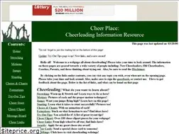 Sites similar to cheerplace.tripod.com