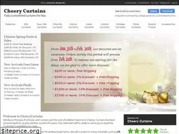 Sites similar to cheerycurtains.com