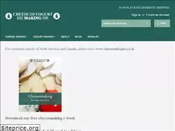 Sites similar to cheeseandyogurtmaking.com
