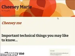 Sites similar to cheeseymarie.com